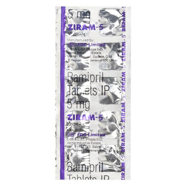 Ziram 5mg Tablet 10'S