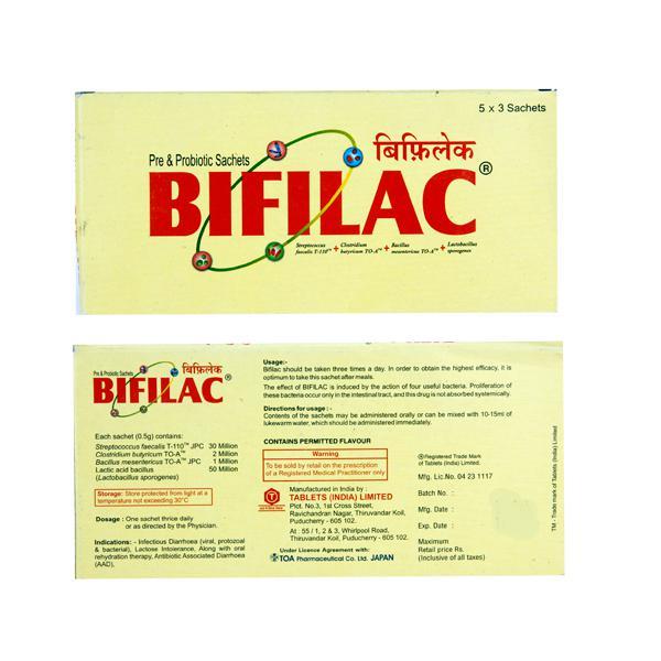 Bifilac Sachet 15'S