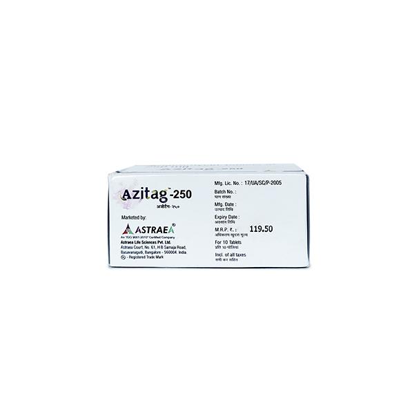 AZITAG 250 Tablet 10's