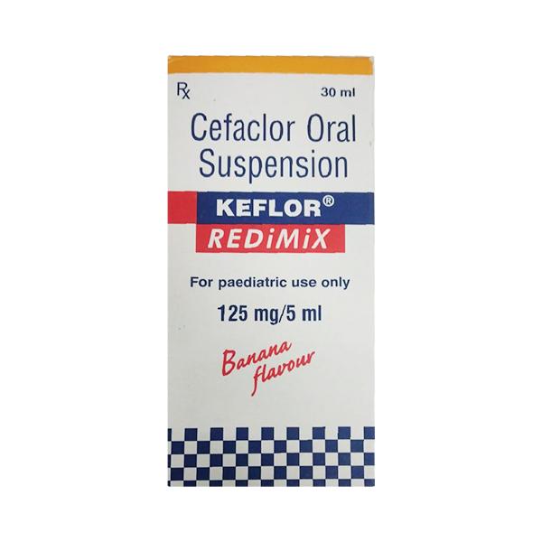 KEFLOR REDIMIX BANANA FLAVOUR 125mg Oral Suspension 30ml