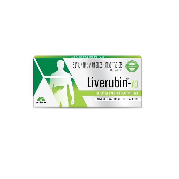 Liverubin 70mg Tablet 10'S
