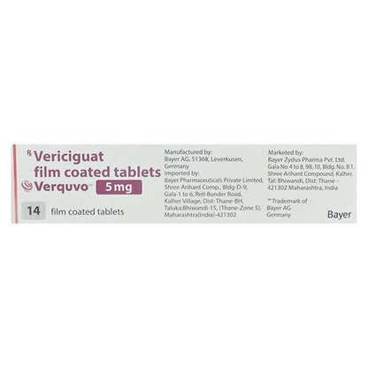 VERQUVO 5 Tablet 14's