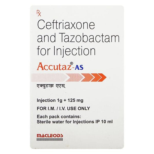 Accutaz AS Injection 1'S