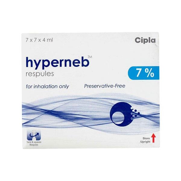 HYPERNEB 7% Respules 7X4ml