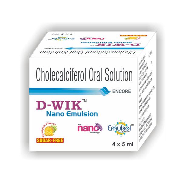 D WIK SUGAR FREE PINEAPPLE FLAVOUR NANO Emulsion 5ml