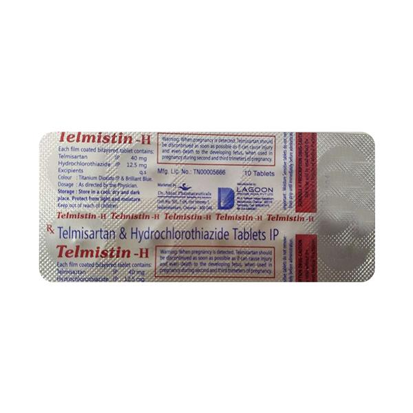 TELMISTIN H Tablet 10's