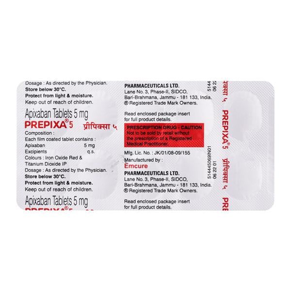 PREPIXA 5 Tablet 10's