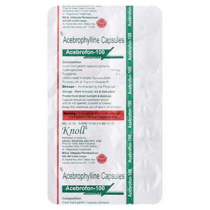 ACEBROFON 100 Capsule 10's