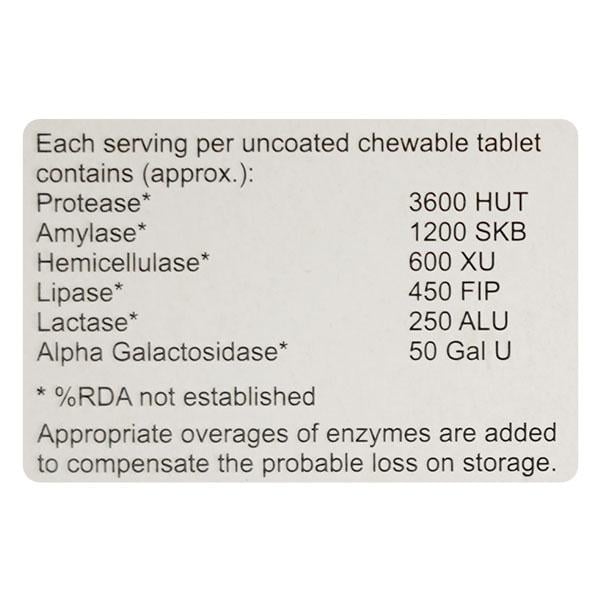 OVERZYME Sugar Free Tablet 10's