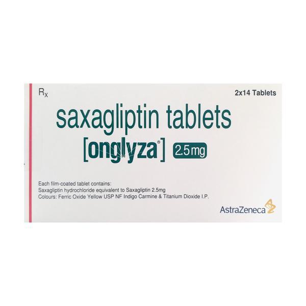 Onglyza 2.5mg Tablet 14'S