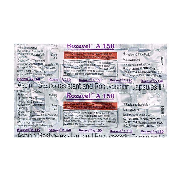 Rozavel A 150mg Capsule 10'S
