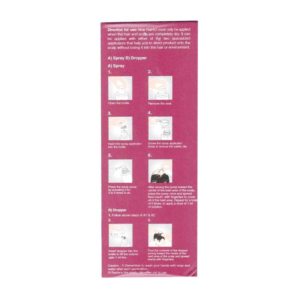 HAIR 4U NEW 2% Spray/Solution 60ml - Global Surgicals