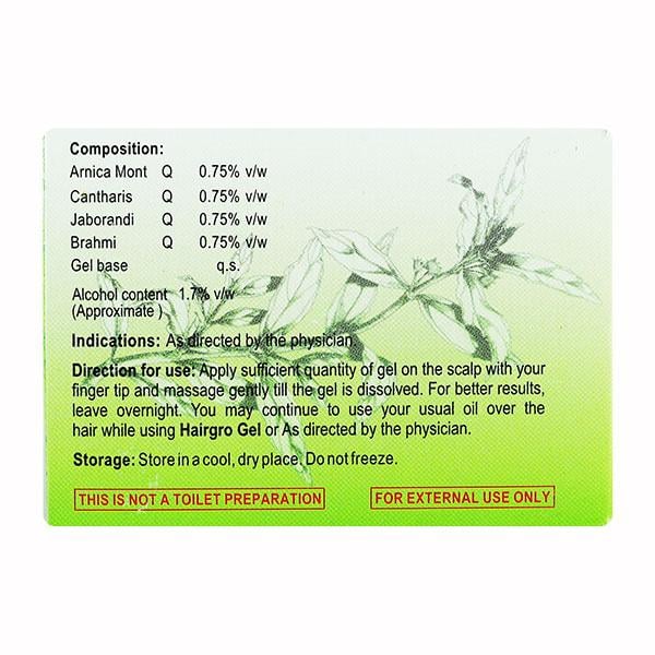 Hairgro Gel 125gm - Global Surgicals