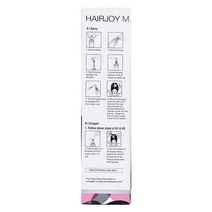 HAIRJOY M 2% Topical Solution 60ml - Global Surgicals