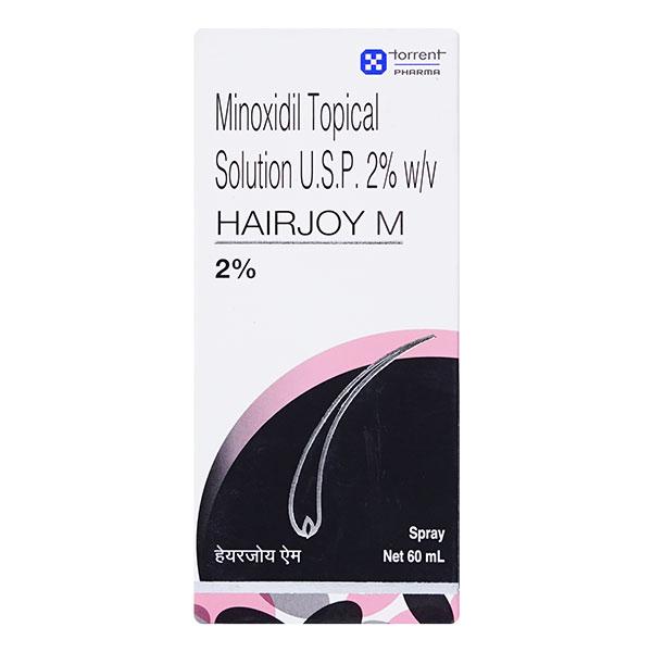 HAIRJOY M 2% Topical Solution 60ml - Global Surgicals