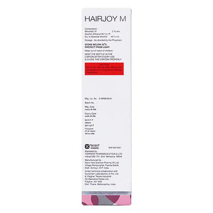 HAIRJOY M 2% Topical Solution 60ml - Global Surgicals