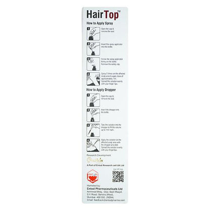 HAIRTOP 10% Solution 60ml - Global Surgicals