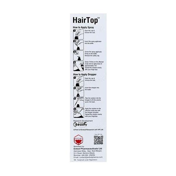 HAIRTOP 5% Topical Solution 60ml - Global Surgicals