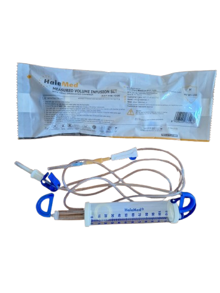 Halemed Measured Volume IV Set - Global Surgicals
