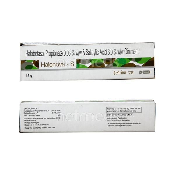 Halonova S Ointment 15gm - Global Surgicals