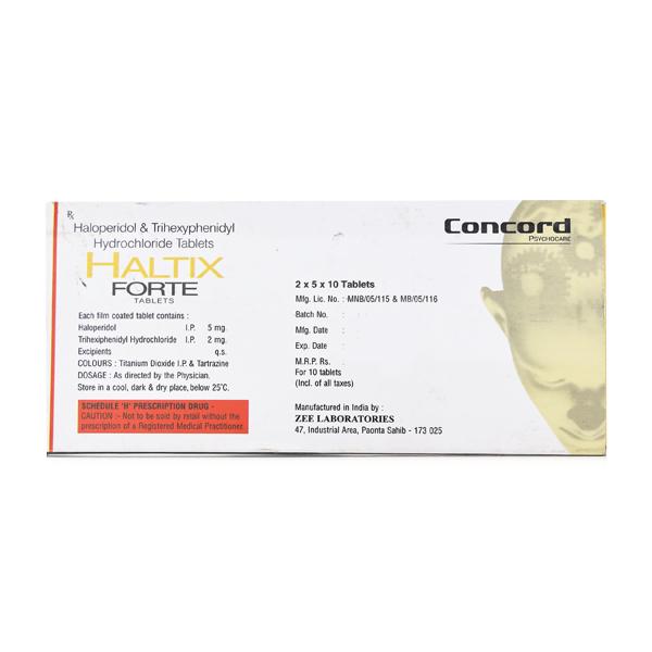 HALTIX FORTE Tablet 10's - Global Surgicals