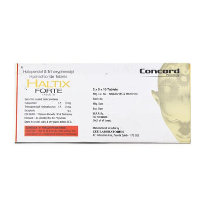HALTIX FORTE Tablet 10's - Global Surgicals