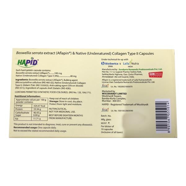 HAPID Capsule 10's - Global Surgicals