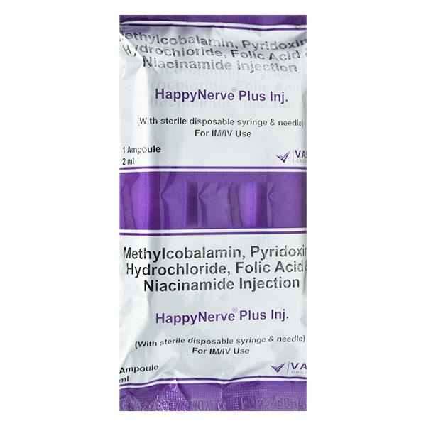 HAPPYNERVE PLUS Injection 2ml - Global Surgicals
