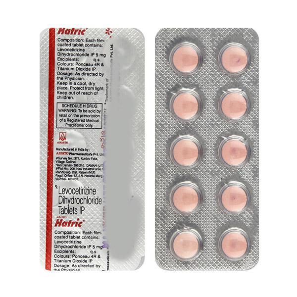 Hatric 5mg Tablet 10'S - Global Surgicals