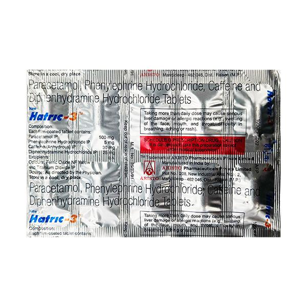 HATRIC NEW 3 Tablet 10's - Global Surgicals