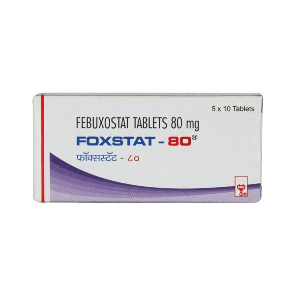 Foxstat 80mg Tablet 10'S