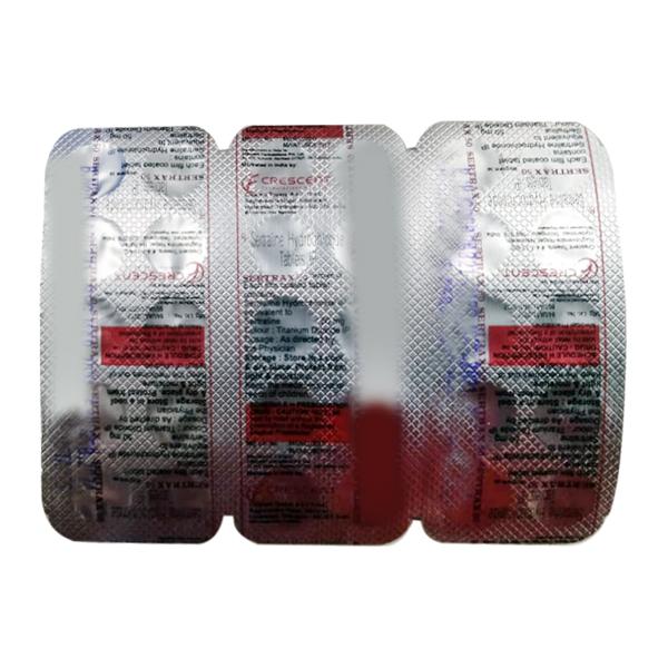 SERTRAX 50mg Tablet 10's