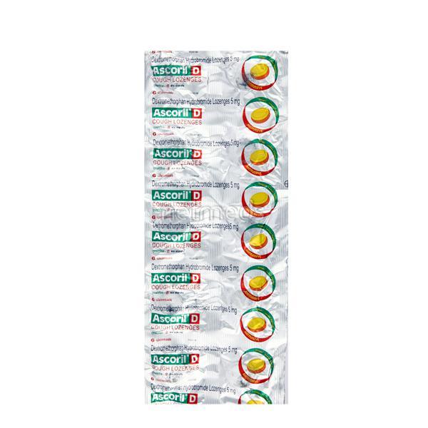 Ascoril D Cough Lozenges 10'S