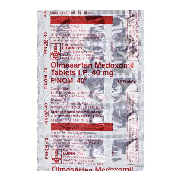 Pinom 40mg Tablet 15'S