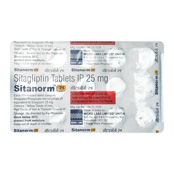 SITANORM 25 Tablet 15's