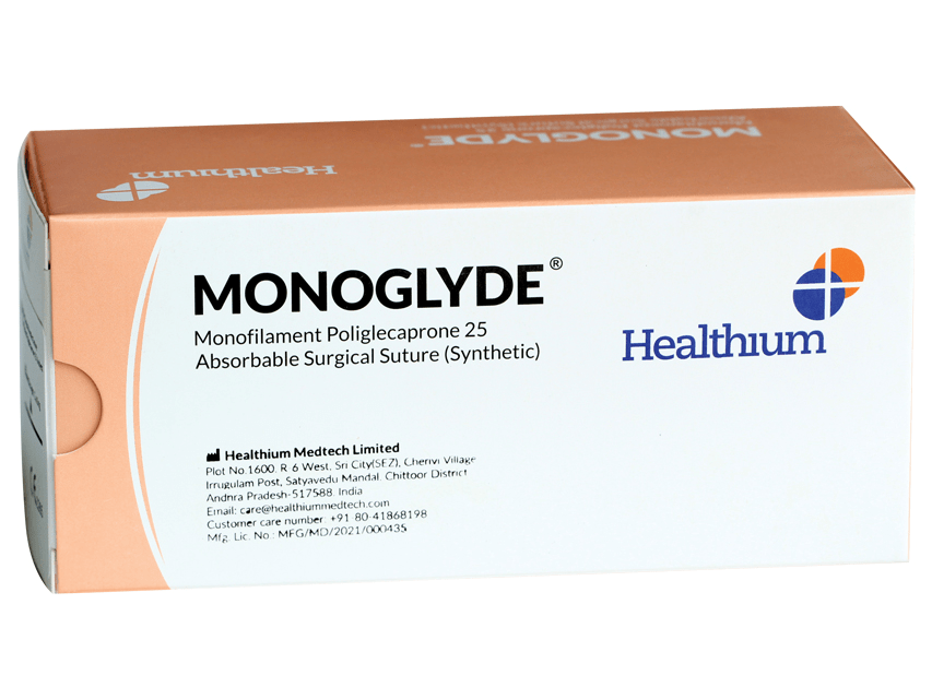 Healthium Monoglyde Suture 5 - 0 - Global Surgicals