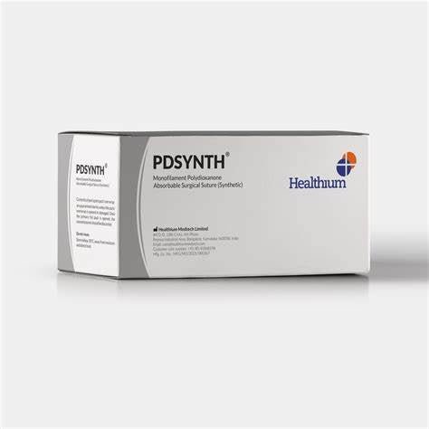 Healthium PD Synth Suture 1 - 0 - Global Surgicals