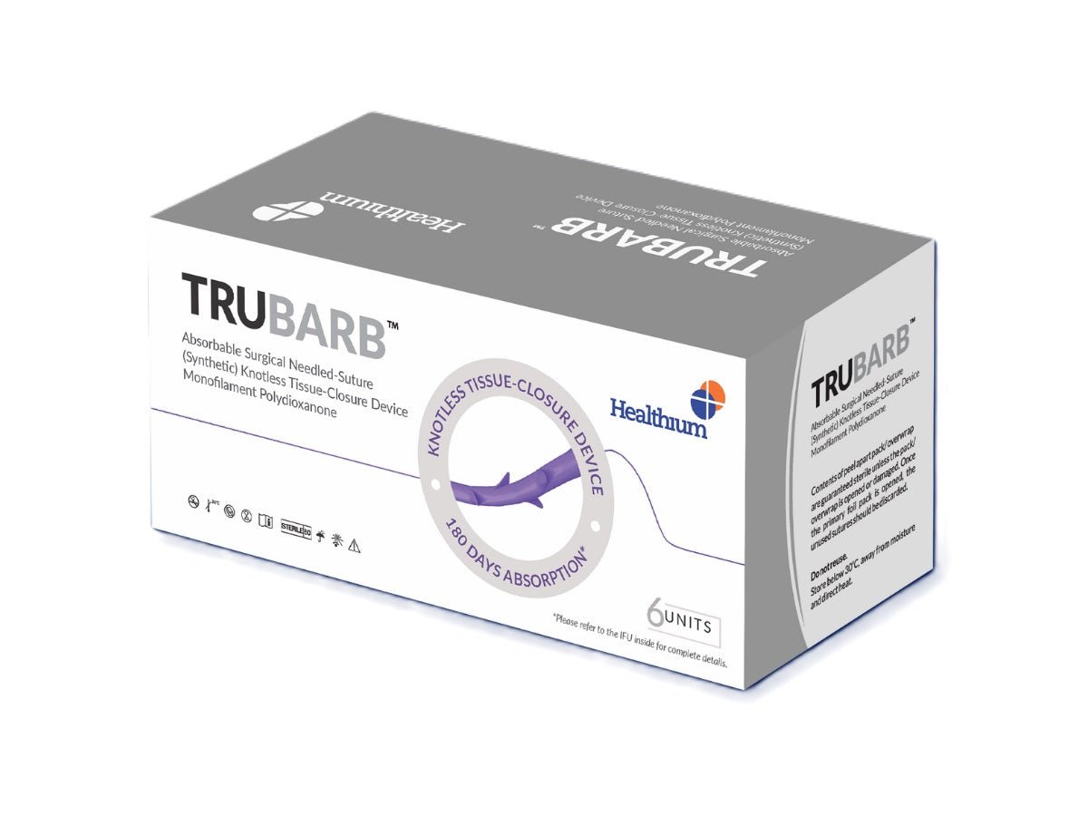Healthium Trubarb Suture 2 - 0 - Global Surgicals