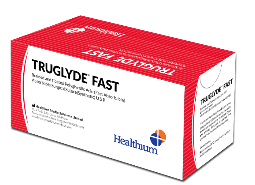 Healthium Truglyde Fast Suture 2 - 0 - Global Surgicals