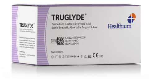 Healthium Truglyde Suture 4 - 0 - Global Surgicals