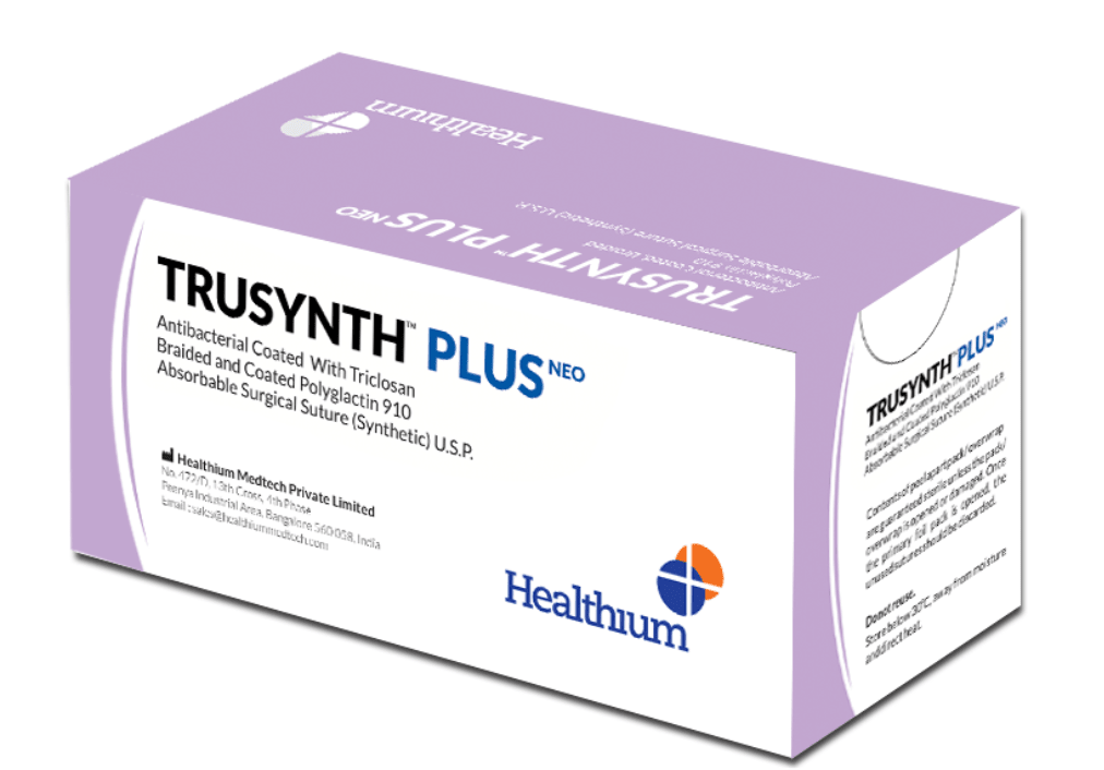 Healthium Trusynth Plus Neo Suture 1 - Global Surgicals