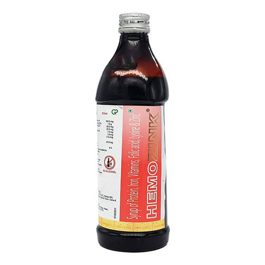 Hemozink Syrup 300ml - Global Surgicals