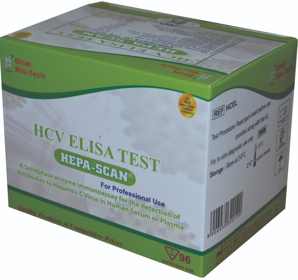 Hepa - Scan HCV - 3rd GN Elisa Kit - Global Surgicals