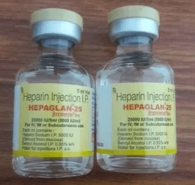 Hepaglan 25000Iu Injection - Global Surgicals