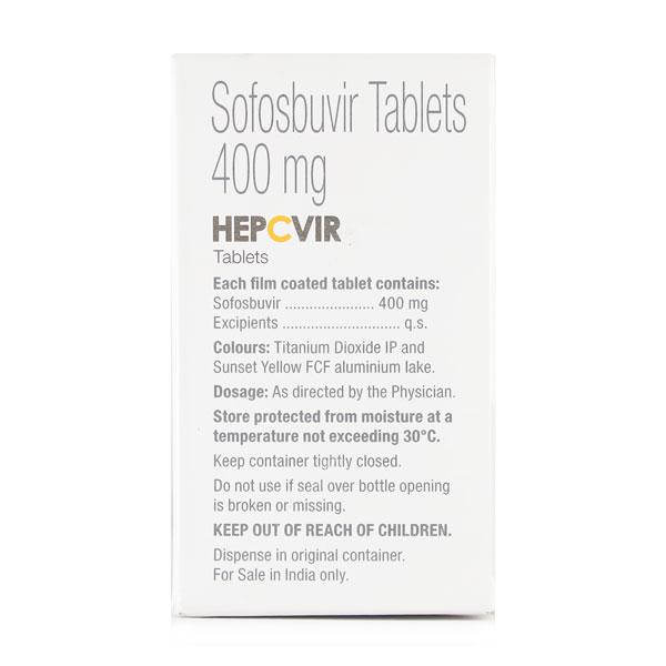 Hepcvir 400mg Tablet 28'S - Global Surgicals