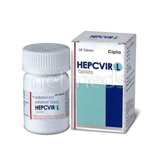 Hepcvir L 90mg Tablet 28'S - Global Surgicals