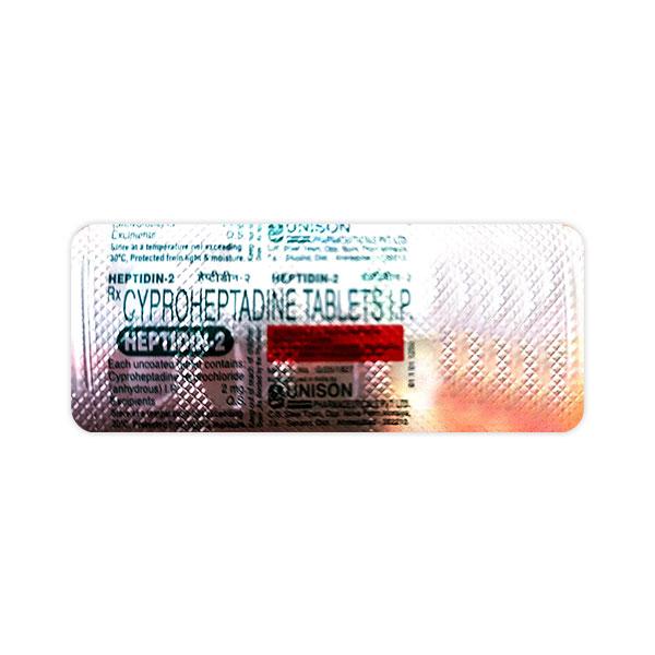 Heptidin 4mg Tablet 10'S - Global Surgicals