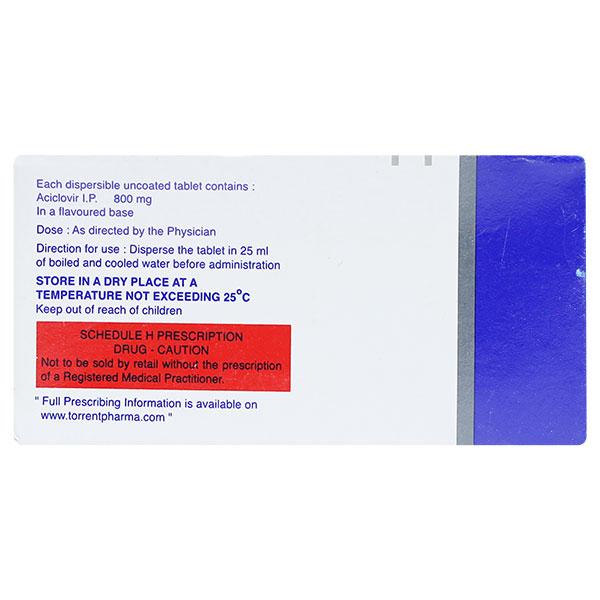 Herpex DT 800mg Tablet 5'S - Global Surgicals