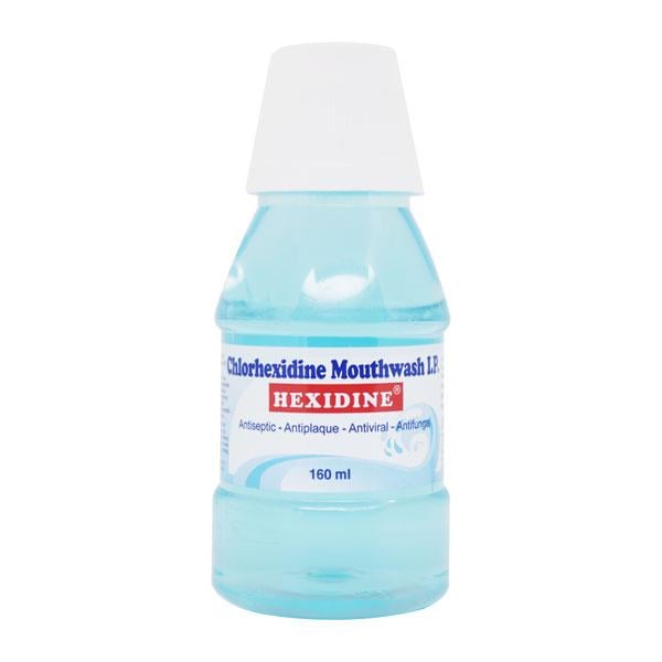 Hexidine Mouth Wash Liquid 160ml - Global Surgicals