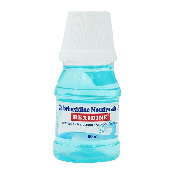 Hexidine Mouth Wash Liquid 80ml - Global Surgicals
